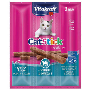 Vitakraft Cat Stick Mini 3pcs Plaice And Omega 3 view 