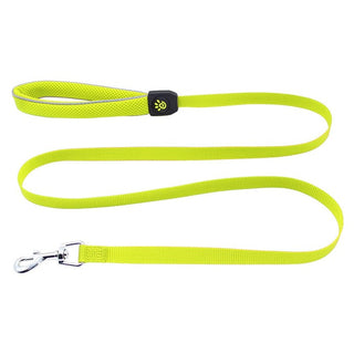 Doco Silver Reflective Mesh Leash Lime S view 