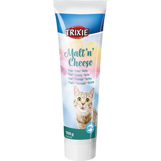 Trixie Malt And Cheese Anti Hairball 100g view 