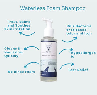 Blue Waterless Foam Coconut 200mL