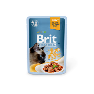 Brit Cat Wet Food Tuna Fillets 85g view 