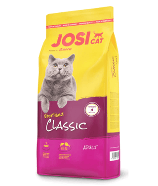 Josicat Sterilised Classic 10 kg view 