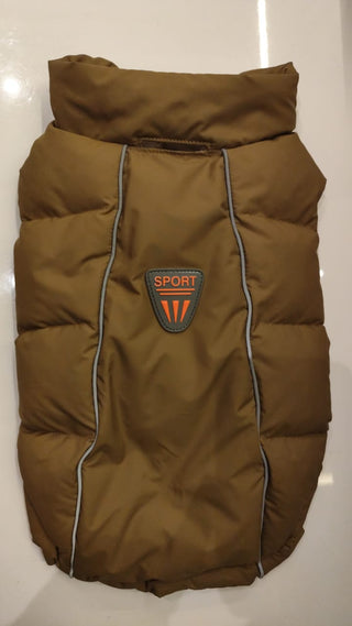 Brown Sport Gilet Reflective L