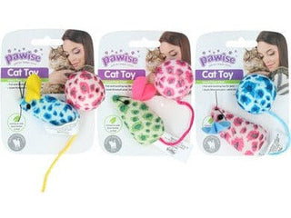 Pawise Cat Toy - Mice and Ball view 