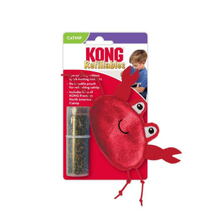 Kong Crab Toy with Refill Catnip view 