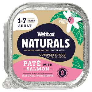 Webbox Natural Gravy Salmon Dog Wet Food 150g view 