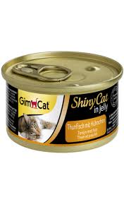 GimCat ShinyCat Jelly Chicken 70g view 