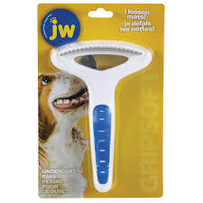 JW Dematting Undercoat Rake view 