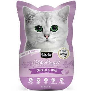 Kitcat Petite Pouch Tuna & Chicken 70G