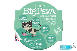 Little Big Paw Wet Cat Fish 85g view 