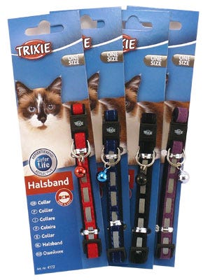 Trixie Cat Collar Reflective view 