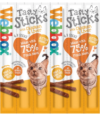 Webbox Tasty Sticks Cat Chicken And Liver view 