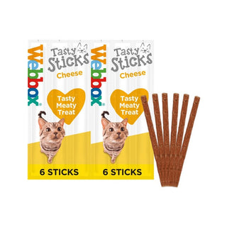 Webbox Tasty Sticks Cat Cheese view 